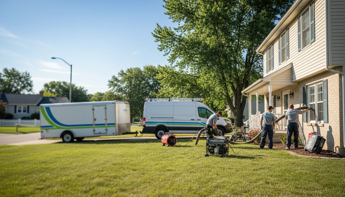 Flooded Basement Restoration And Cleanup With Repair in Carlos, MN near me
